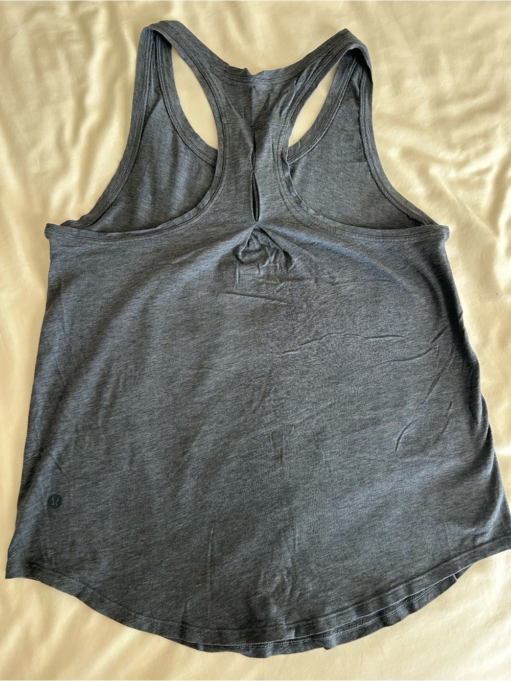 Lululemon love tank in heathered blue